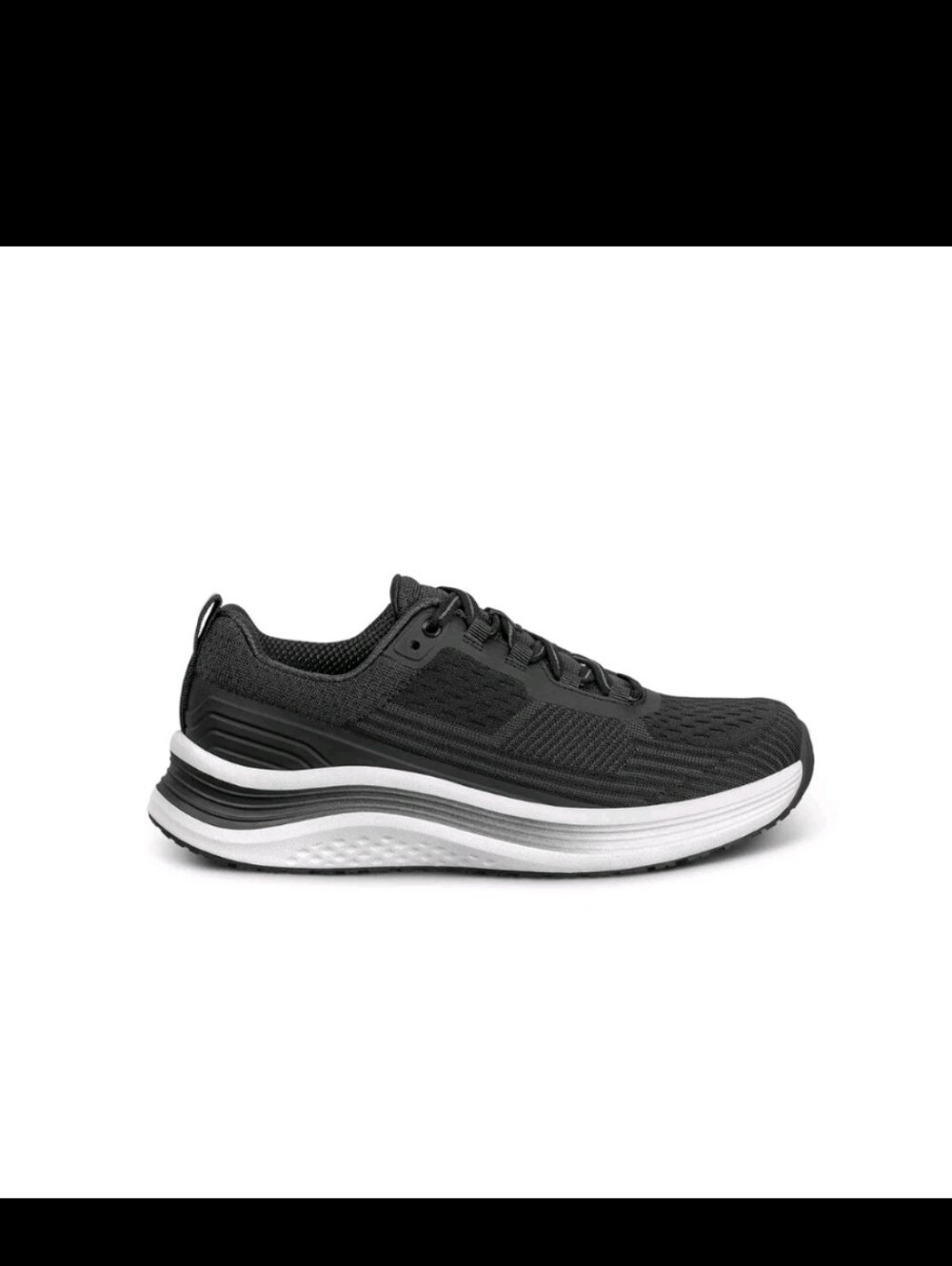 Orthofeet Relay - Women's Running Shoe - Black 87001 - Picture 6 of 9